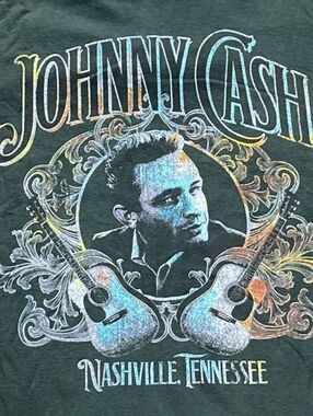 Johnny Cash Preowned Large T-shirt